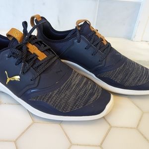 Men's Puma Ignite NXT Men's Size 8.5 Navy Blue Spikeless Golf Shoes. Like new.